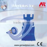Disposable corrugated or coaxial circuit for breathing systems