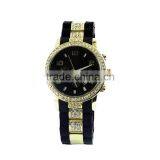 Lackingone Watch Women 4 Colors Fashion Relogio Feminino Silicone Watch Hot Selling Quartz-watch Women Rhinestone Women Watches thumbnail-2