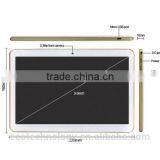 Hot Selling 9.6 Inch IPS Screen MTK6582 Quad Core Android 4.4 WIFI Bluetooth 3G Tablet pc I960 thumbnail-4