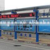 Advertising Bus Stop Shelter /Outdoor Furniture Bus Stop Shelter/Bus Shelter With Advertising Board thumbnail-2