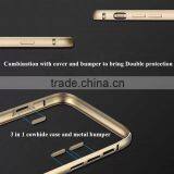3in1cowhide Case and Metal Bumper,aviation Aluminum,PC, For Iphone 6/plus Style Case Cover, thumbnail-6
