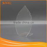 Custom Design And Size Acrylic L-shape Clear Necklace Stand thumbnail-1