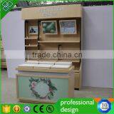 Mdf Wooden Stand Display For Book Shops Stand Rack Exhibition Display Customized Wooden Steel Store Fixture thumbnail-2