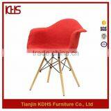 Beautiful 2016 Best Modern Various Bright Color Full Fabric Covered Leisure Chair thumbnail-3