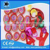Sport Events Promo Frisbee Confetti Crepe Paper Streamer