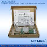 OEM/ODM Intel I350 Chipset PCI Express x4 Quad Port SFP Gigabit Ethernet Lan Card thumbnail-4