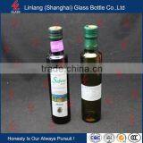 Screw Mouth Aluminium Cap Hazelnut Oil Glass Bottle