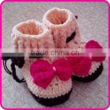 hot sale baby crochet shoes for newborn baby