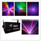 ilda analog laser 3W rgb laser beam&animation programmable full color effect sky laser light