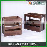 Custom Made Decorative Christmas Gift Wooden Wine Boxes Lids thumbnail-3