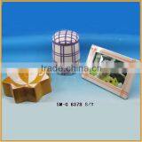 Wholesale Ceramic Dog Bowl Pet Food Caniser Pet Photo Frame