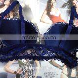 Sexy Girl New Design Prints and Lace Bra thumbnail-2