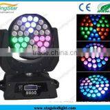 RGBW Zoom 36x10w 4in1 Led Mini Moving Head Wash Light for Stage Decoration thumbnail-3