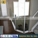 tempered glass for indoor banister