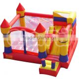 Happy hop bouncy castle inflatable bouncy castle with slide