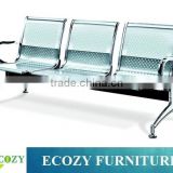 3-seater waiting room chair, New design airport seating chair, bank waiting chair