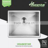 Stainless Steel for Kitchen Stand Handmade Stainless Steel Undermount Kitchen Sink for Hotel Single Bowl Laboratory Sink - X3018 thumbnail-4