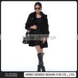 High Quality Rabbit Whole Skin Hat Long Jacket thumbnail-1