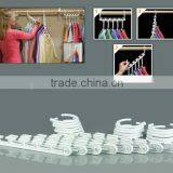 8 Pack Storage Space Saving Clothes Organizer Wonder Hanger thumbnail-1