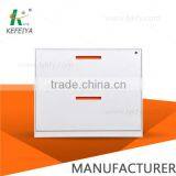 Manufacturer 2 Drawers Thin Edge Dependable Rolled Steel Canberra Letter File Powder Painting New Design Lateral File Cabinet thumbnail-2