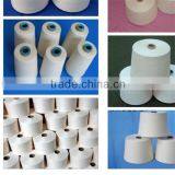 100% POLYESTER CLOSE VIRGIN BEST QUALITY ,HIGH TENACITY ,RING SPUN YARN COUNT 27/1 thumbnail-1