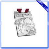 Factory Custom Made Zinc Alloy Cheap Silver Embossed Medals thumbnail-3