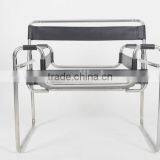 Germany Designer Marcel Breuer Wassily Chair Stainless Steel Tube Wholesale thumbnail-1