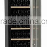 137 bottle modern refrigerated wooden wine cabinet