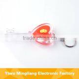 Key shape led flashing keychain 2014