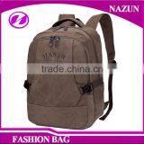OEM Factory Custom Fashion Black Notebook Laptop Backpack Trendy Mens Canvas Backpack thumbnail-2