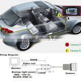 5USD Silver HD CMOS Vehicle Camera Car Reversing Rearview Backup Camera thumbnail-2