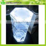 DDC-C001 Wholesale Acrylic Perfume Display Cabinet With LED thumbnail-4