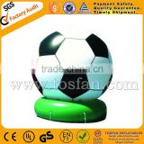 high quality inflatable soccer football shape ground balloon for decoration/advertisement F1036
