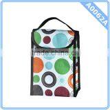 Full Printing Lunch Cooler Bag With Zipper Closure