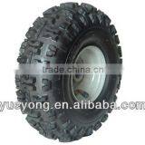 10x3.50-4 Pneumatic Rubber Wheel for Trolley/steel Rim Wheel/ Air Rubber Tire