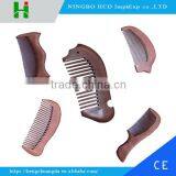 2016 Fish Shape Customized Logo Wood Hair Comb thumbnail-1
