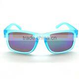 Men's Action Sports Transcluent Blue Sunglasses With Revo Lenses thumbnail-1