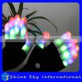 Customized Useful Acrylic Fiber Led Gloves thumbnail-1