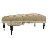 Leather Chair and Ottomans thumbnail-5