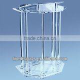Acrylic Lectern Round Column Style (AL-A-0169) thumbnail-1