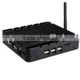 Intel Atom Fanless Embedded Computer Industrial Mini PC NIS-886 thumbnail-2