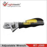 RIGHTTOOLS RT-J305 Professional Quality Adjustable Wrench