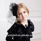 2016 Spring Autumn Kids Children Imitation Wool Faux Fur Coats For Little Girl thumbnail-3