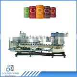 Automatic Carbonated Beverage Soft Drink Glass/ Bottle/ Tin Can Filling and Sealing Machine
