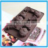 Hot Saller High Quality Silicone Christmas Series Chocolate Mould thumbnail-2