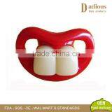 Funny BPA Free Baby Infant Dummy Teether Silicone Nipple Soother Pacifier thumbnail-3