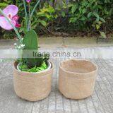 Smart Household Jute Hessian Flower Pot thumbnail-1