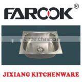 45*38cm Small Single Bowl Stainless Steel Kitchen Sink thumbnail-1