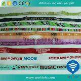 Double Sides Full Color Printed Band MF S50 RFID Woven Wristband for Payment thumbnail-5