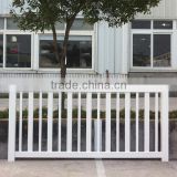 4' x 8' White PVC Swimming Pool Fence